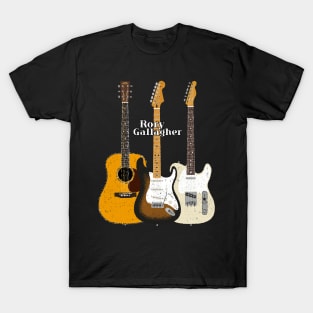 Rory Gallagher Guitars T-Shirt